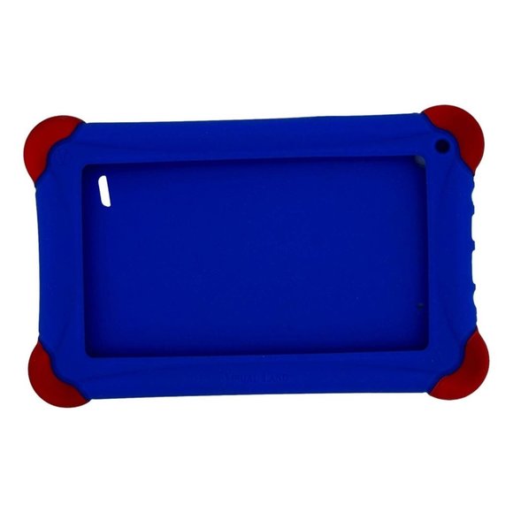 Visual Land Protective Safety Bumper Blue For Prestige 7 Pro & Elite Tablets New - Picture 1 of 5